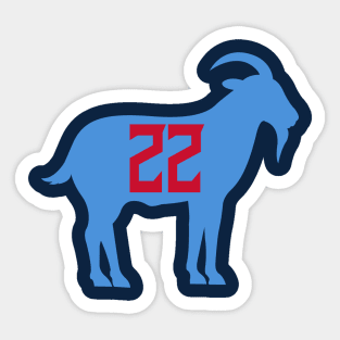 Tennessee Titans Derrick Henry GOAT 22 Sticker